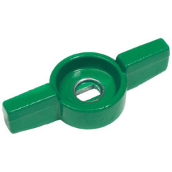 Manette seule papillon verte NF P525355.jpg