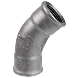 Coude acier noir 45° FF grand rayon (fig 41) P601066.jpg