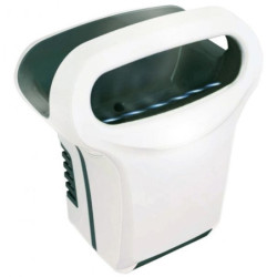 Sèche-mains automatique électrique 800 W fonte aluminium blanc S210342.jpg