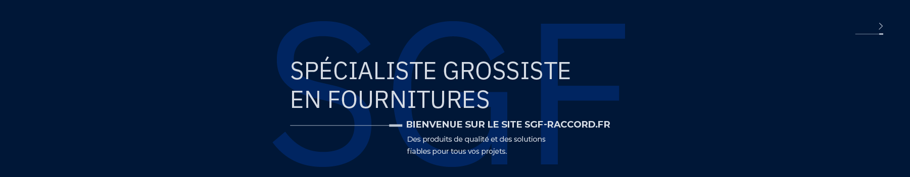 SGF BIENVENUE